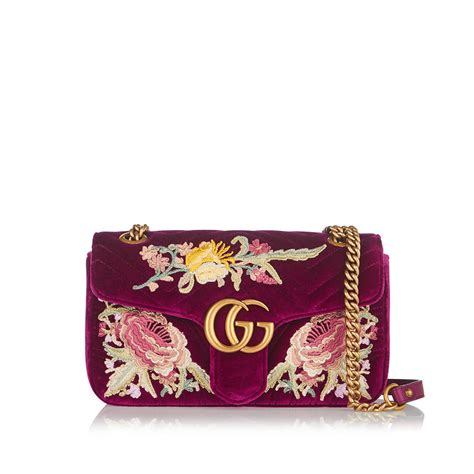 gucci bag sale velvet|gucci velvet bag fuchsia.